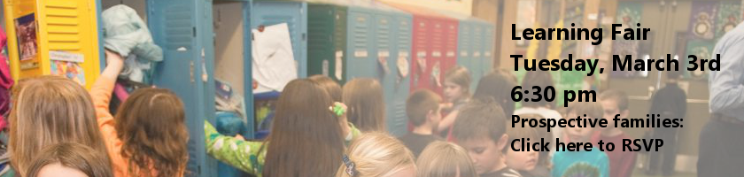 Click here for information about our learning fair!