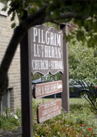 Pilgrim Lutheran Outdoor Sign